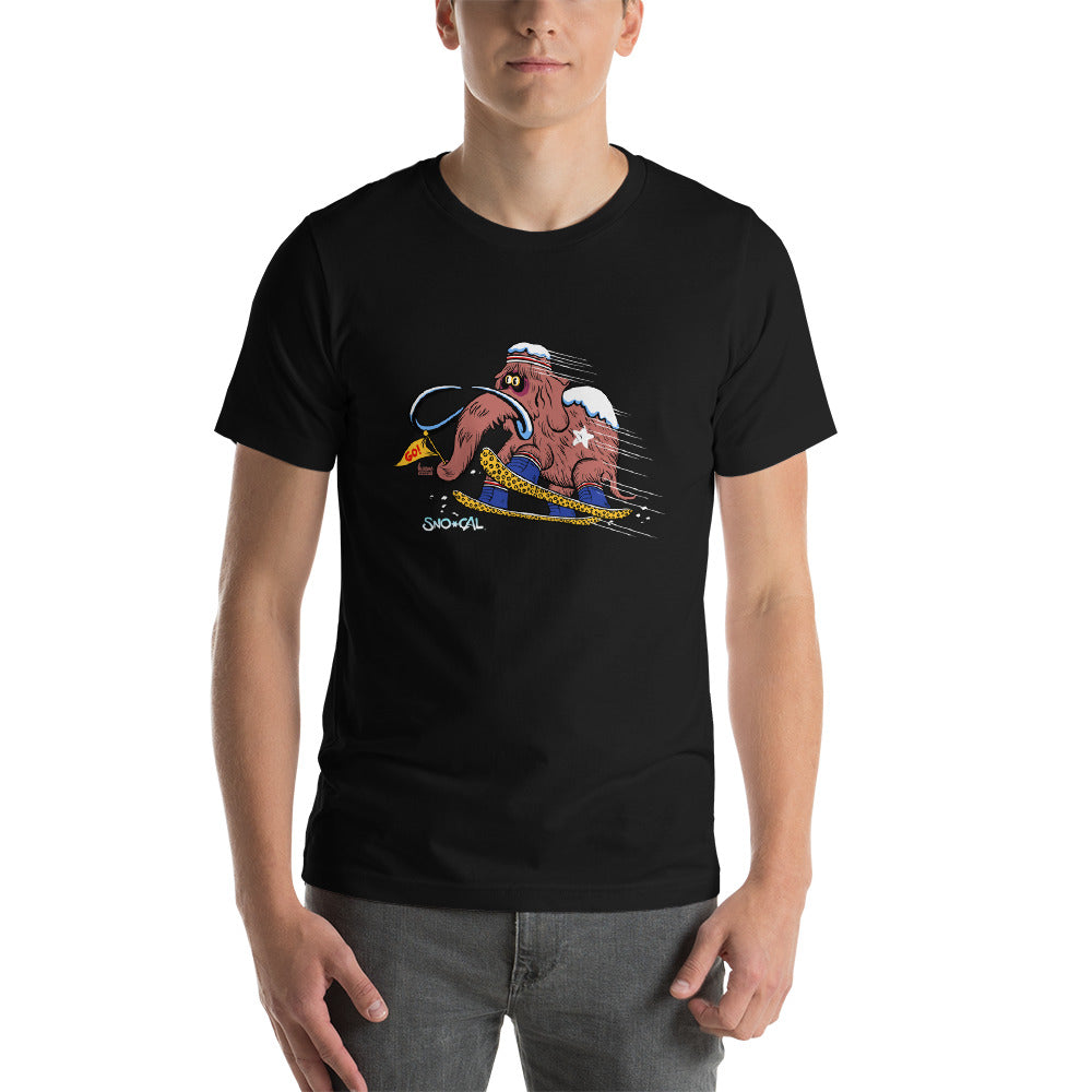 Wally the Woolly Mammoth snowboard shirt - Sno Cal