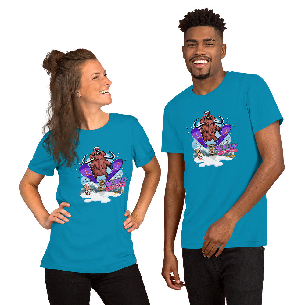 Wally the Woolly Mammoth snowboard shirt - Sno Cal