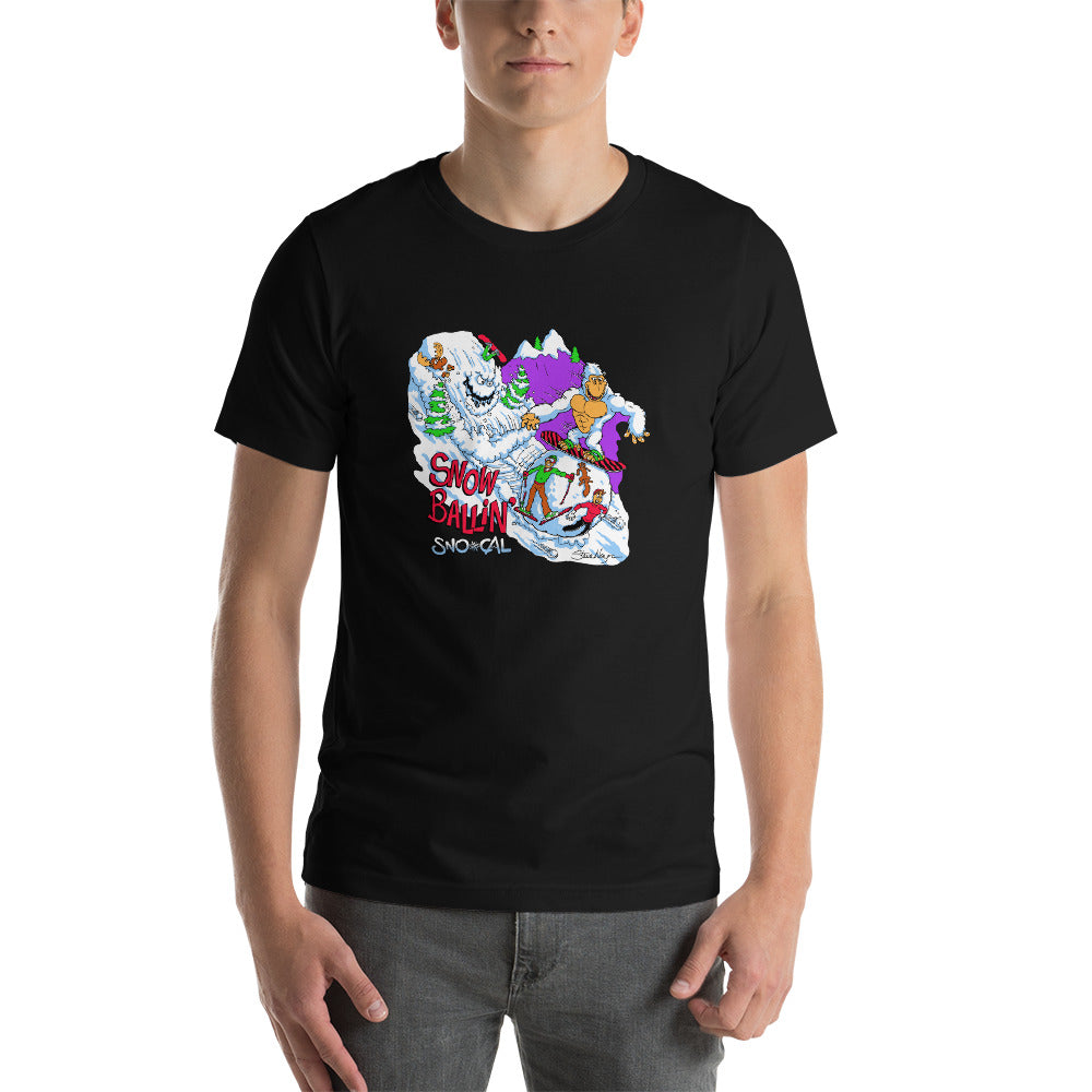 Snorilla Snow Ballin' snowboard shirt - Sno Cal