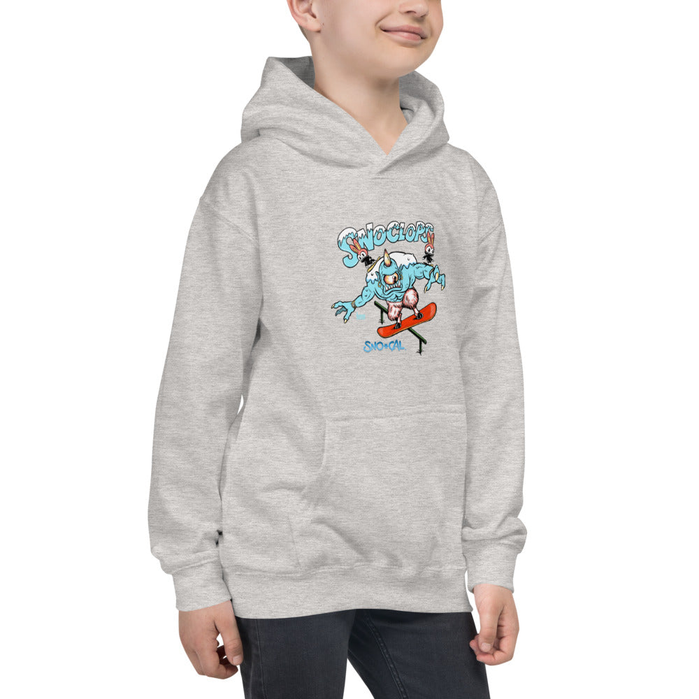 SnoClops Rail Slide Kids Hoodie - Sno Cal