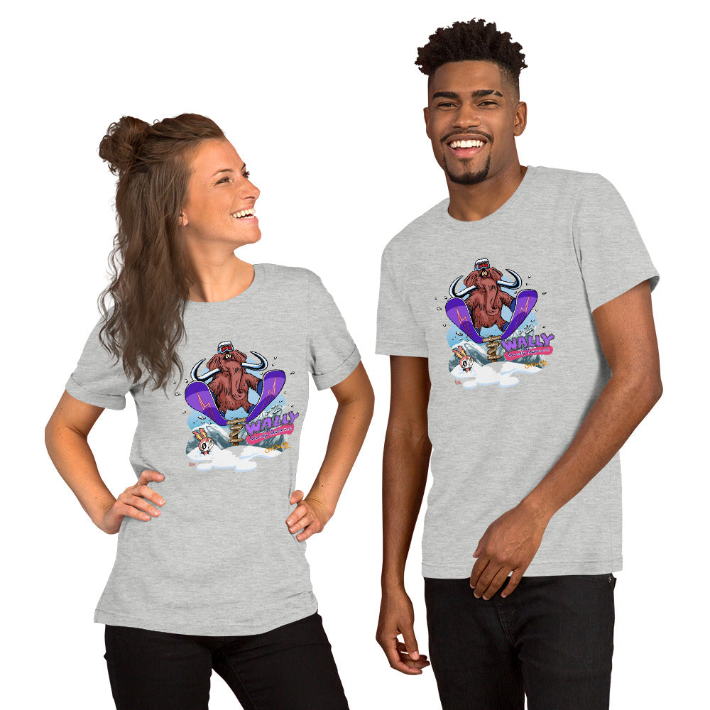 Wally the Woolly Mammoth snowboard shirt - Sno Cal
