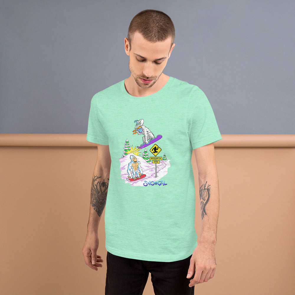 Snosquatch snowboard shirt - Sno Cal