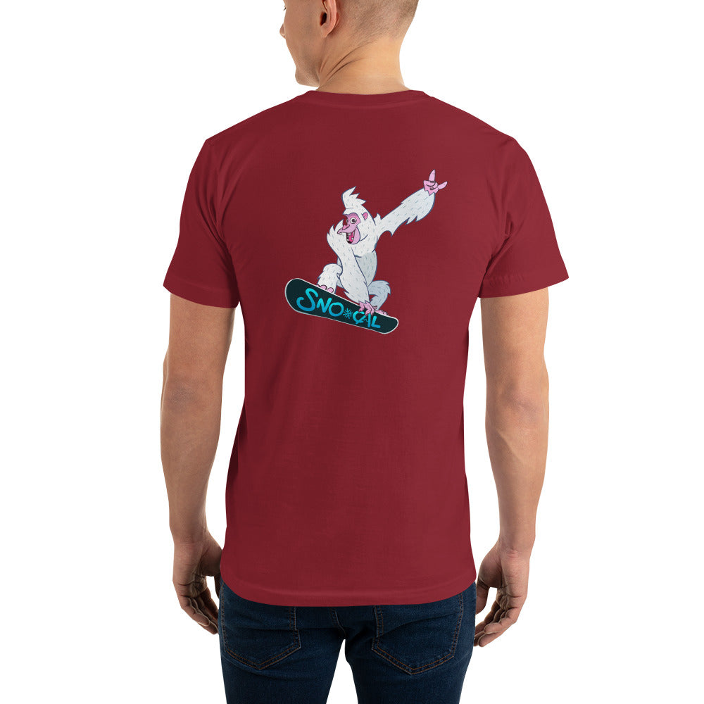 Sno Cal™ Snorilla air grab snowboard t-shirt - Sno Cal