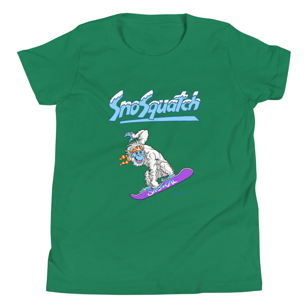 SnoSquatch Air Grab Kids Shirt - Sno Cal
