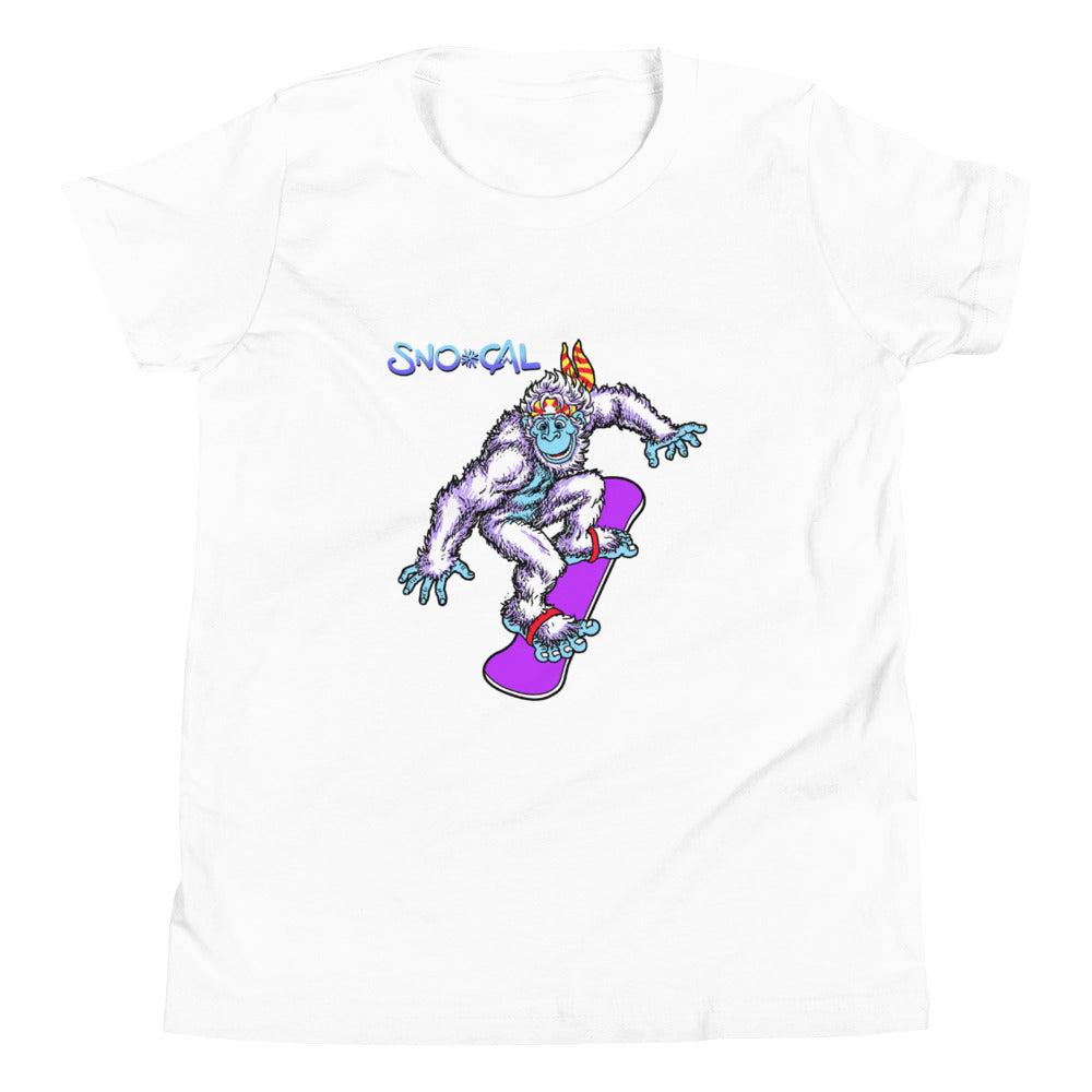 SnoSquatch Riding Kids T-Shirt - Sno Cal