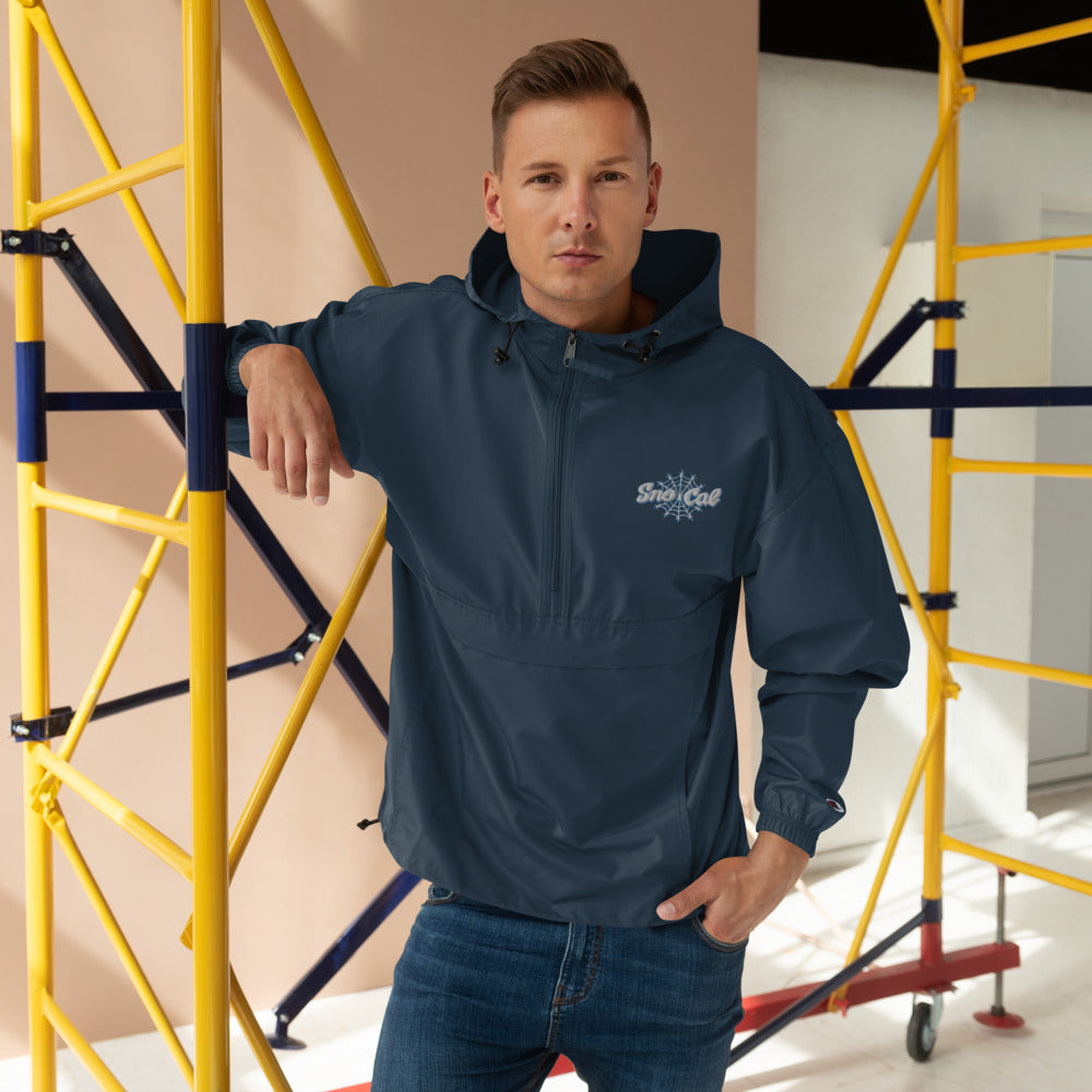 Sno Cal Horizontal Logo Champion Packable Jacket - Sno Cal