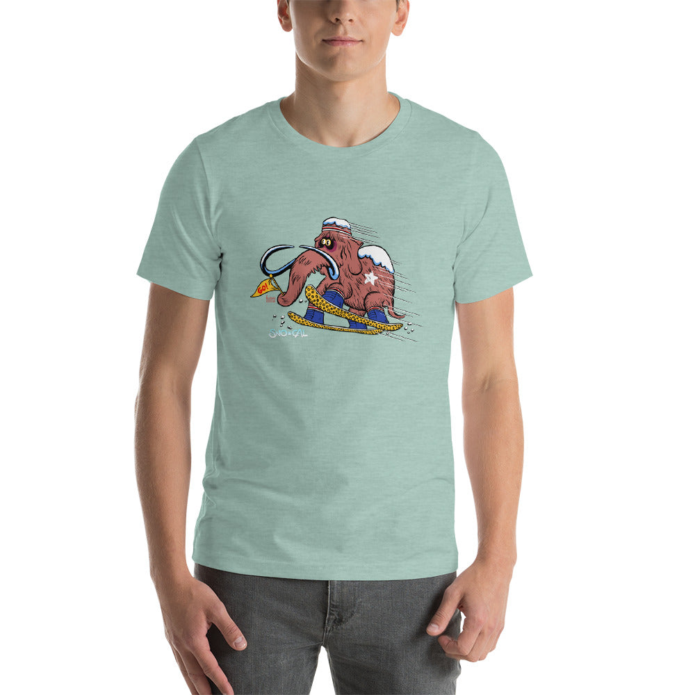 Wally the Woolly Mammoth snowboard shirt - Sno Cal