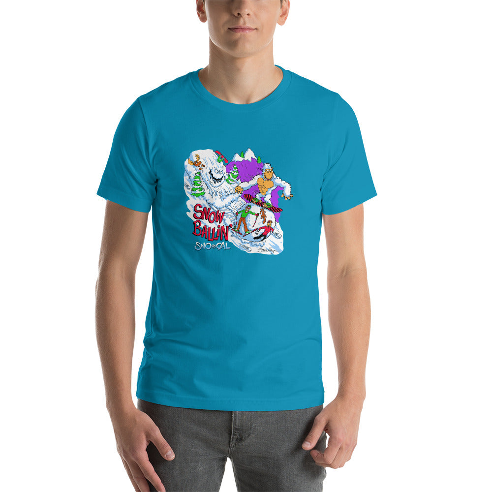 Snorilla Snow Ballin' snowboard shirt - Sno Cal
