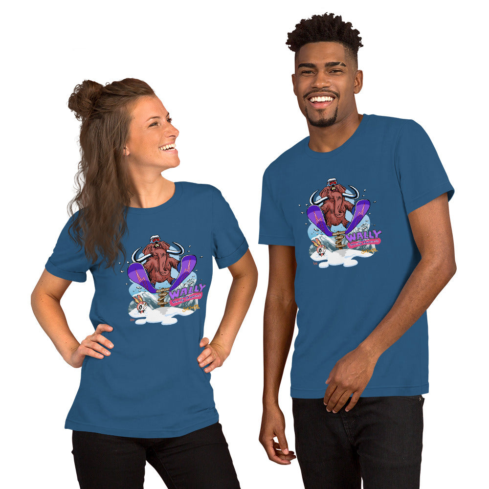 Wally the Woolly Mammoth snowboard shirt - Sno Cal
