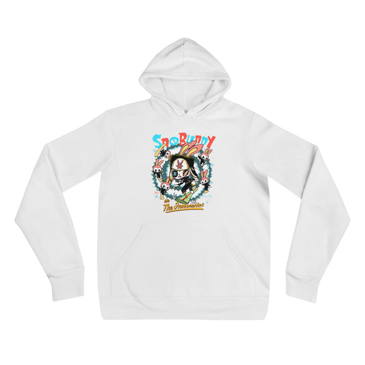 Sno Cal SnoBunny white hoodie - Sno Cal