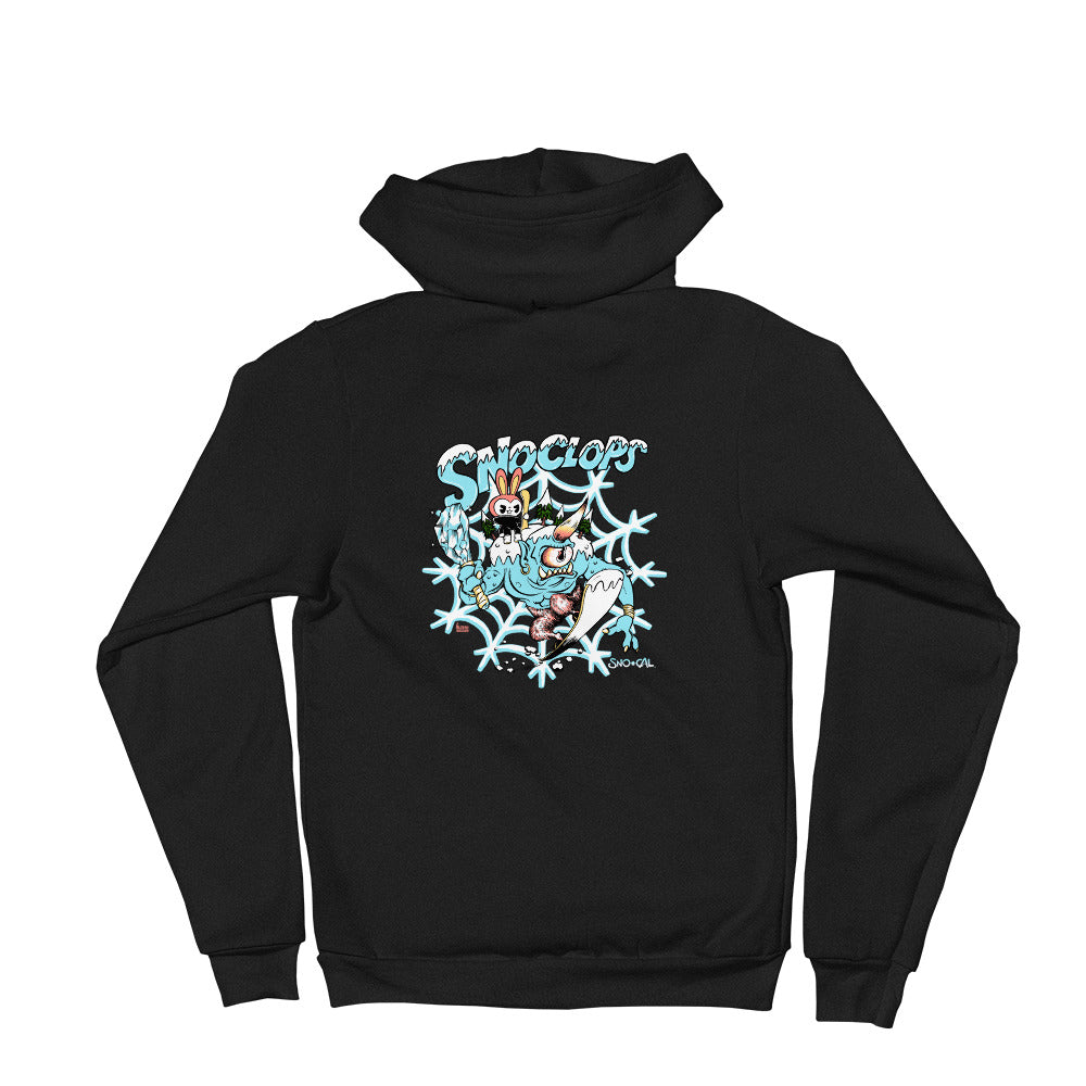 Sno Cal SnoClops snowboard hoodie - Sno Cal