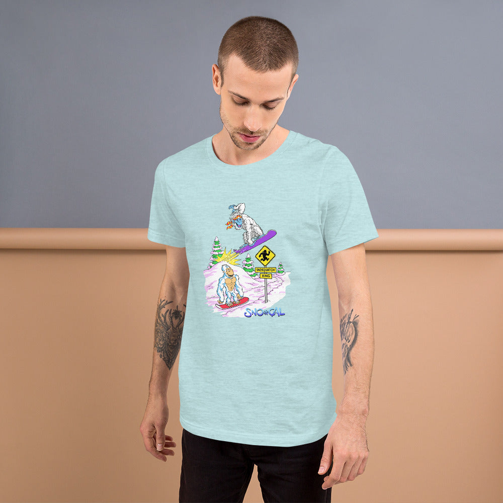 Snosquatch snowboard shirt - Sno Cal