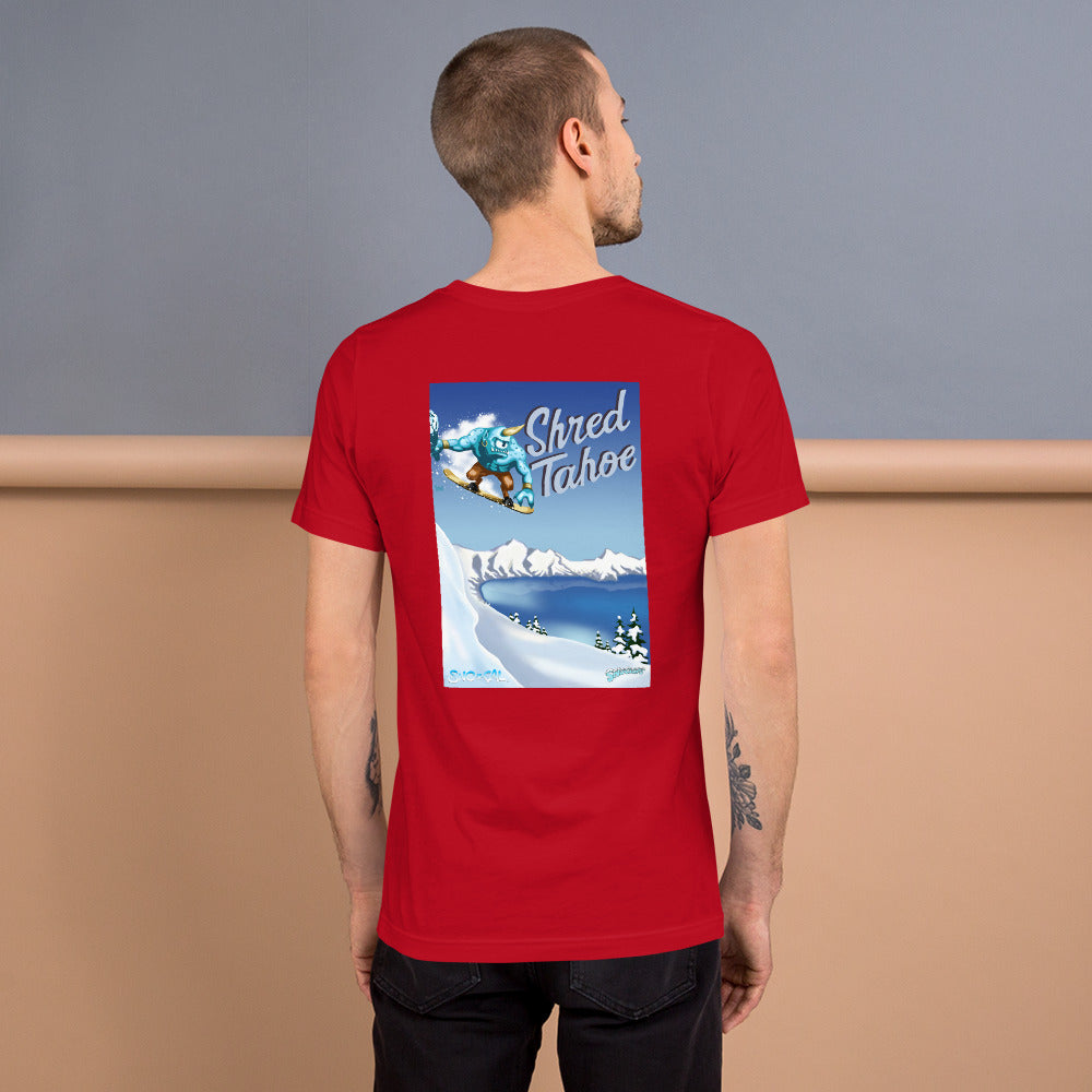 Snoclops Shred Tahoe Snowboard shirt - Sno Cal