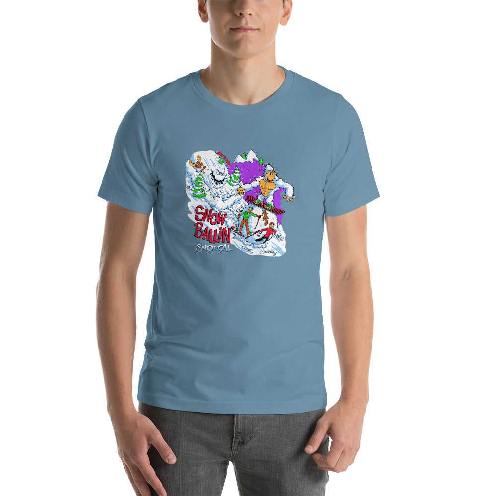 Snorilla Snow Ballin' snowboard shirt - Sno Cal