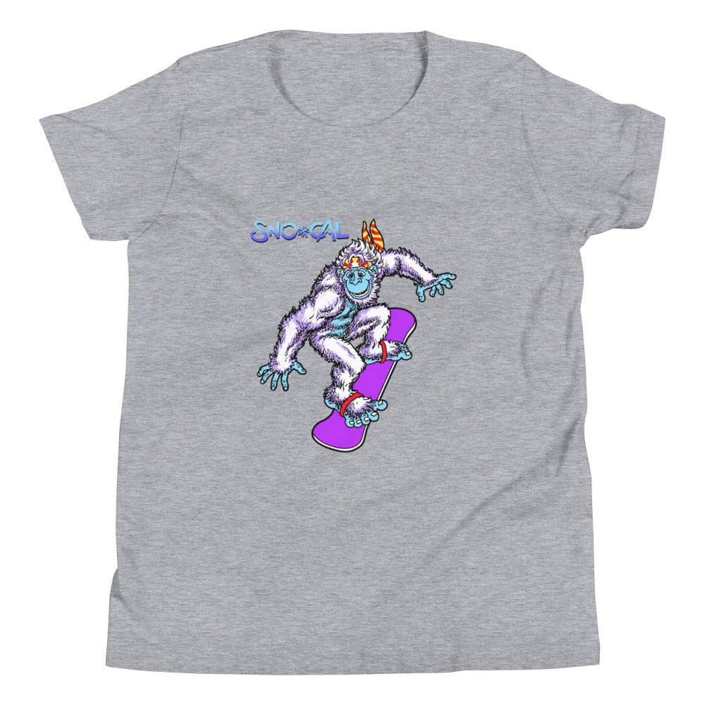 SnoSquatch Riding Kids T-Shirt - Sno Cal