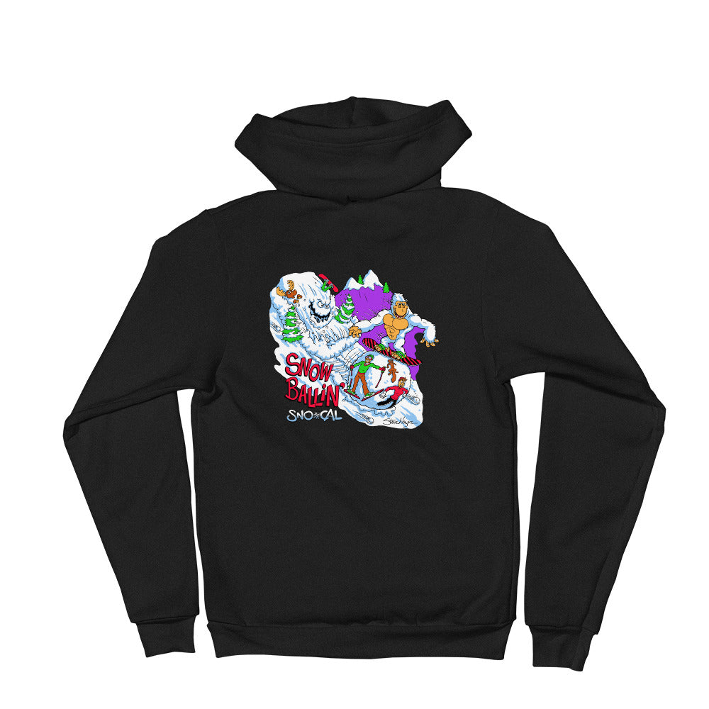 Steve Nazar Snorilla Snow Ballin' Snowboard Hoodie - Sno Cal