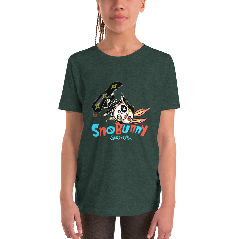 SnoBunny Aerial Flip Kids T-Shirt - Sno Cal