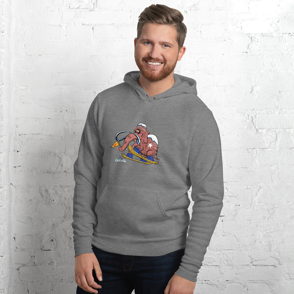Wally flying snowboard hoodie - Sno Cal