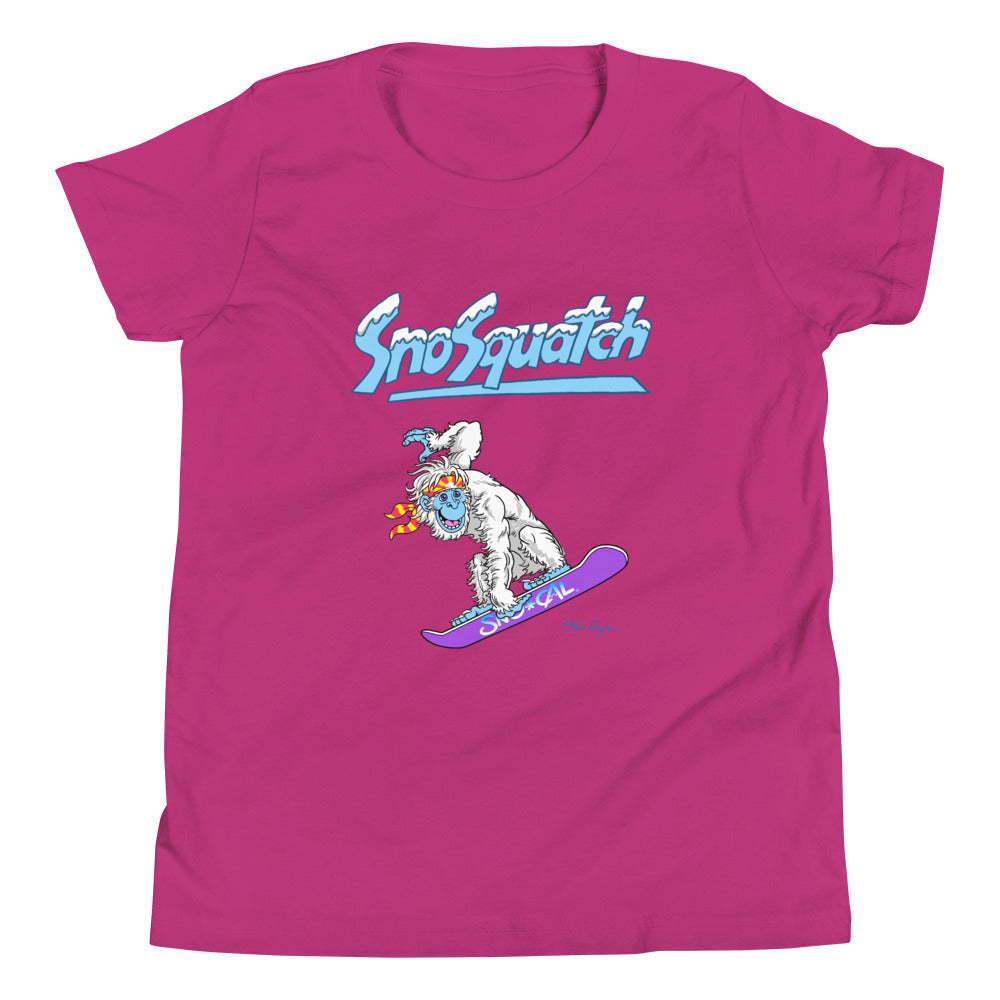 SnoSquatch Air Grab Kids Shirt - Sno Cal