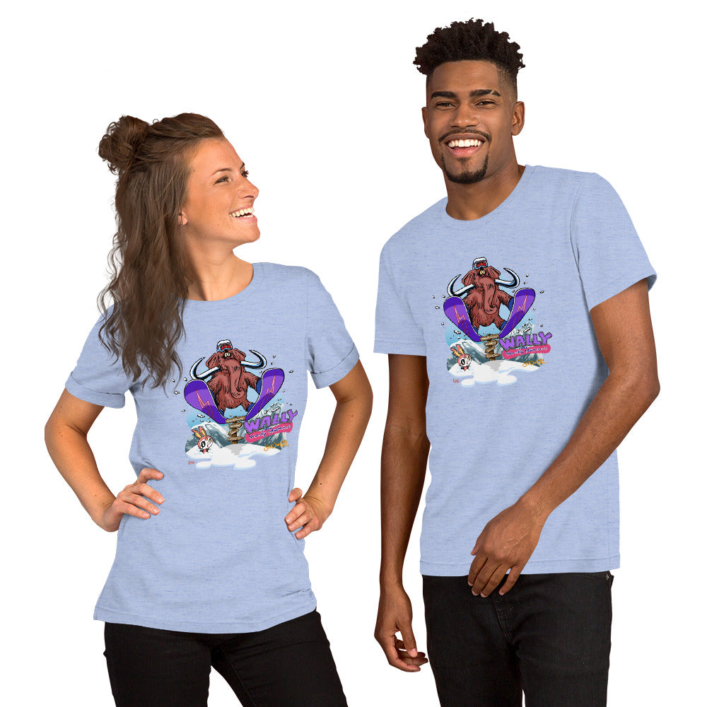 Wally the Woolly Mammoth snowboard shirt - Sno Cal