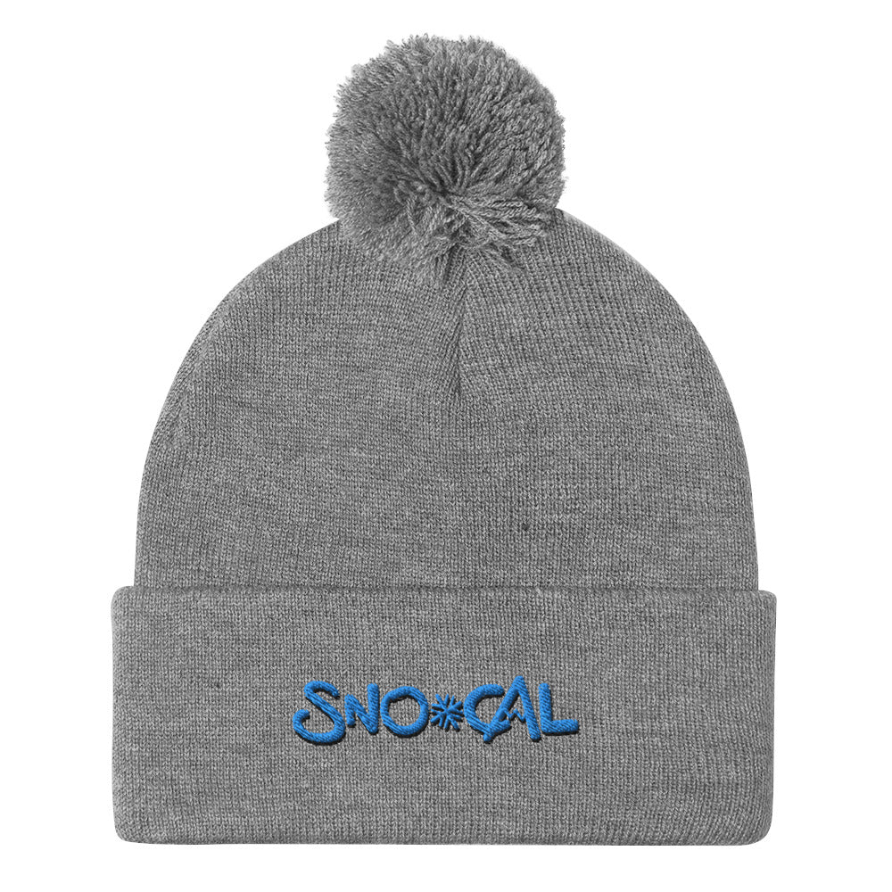 Sno Cal Pom-Pom Beanie - Sno Cal