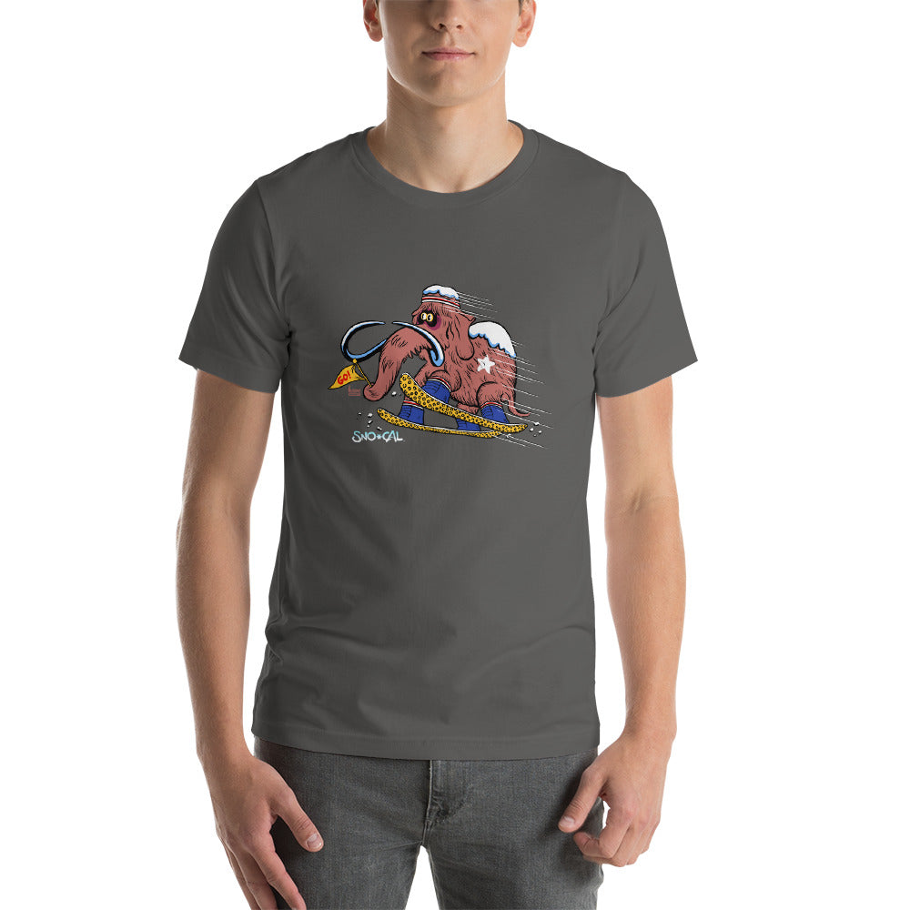 Wally the Woolly Mammoth snowboard shirt - Sno Cal