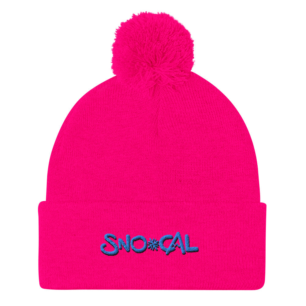 Sno Cal Pom-Pom Beanie - Sno Cal