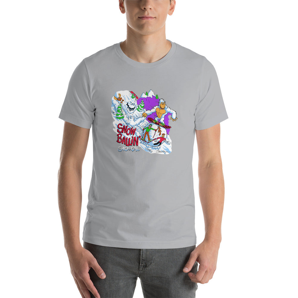 Snorilla Snow Ballin' snowboard shirt - Sno Cal
