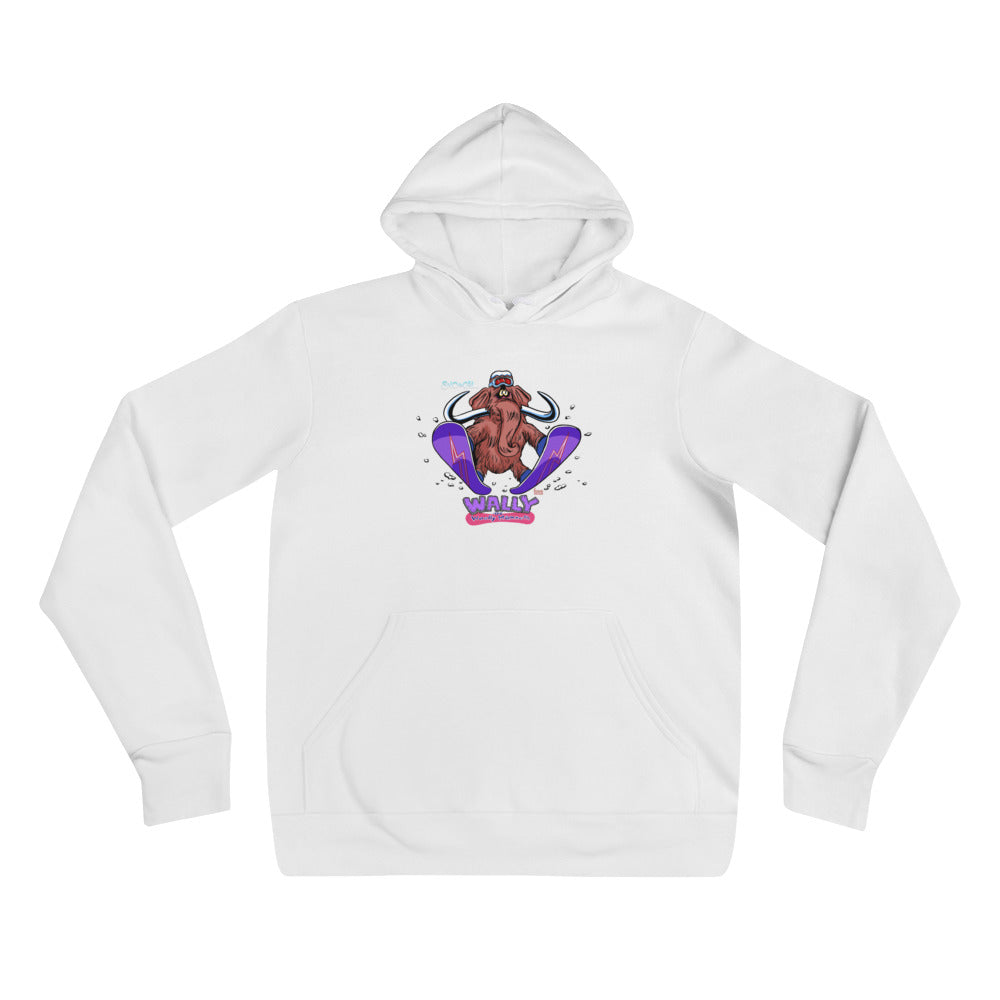 Wally launching snowboard hoodie - Sno Cal