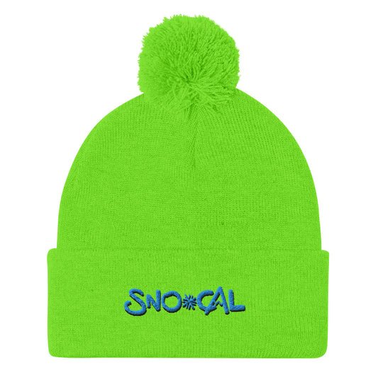 Sno Cal Pom-Pom Beanie - Sno Cal