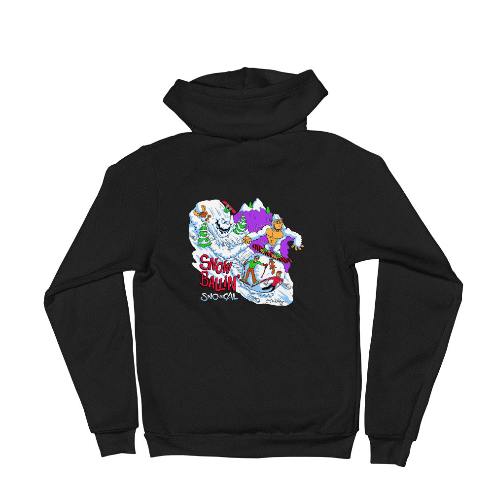 Sno Cal Snorilla Snow Ballin' Snowboard Hoodie - Sno Cal