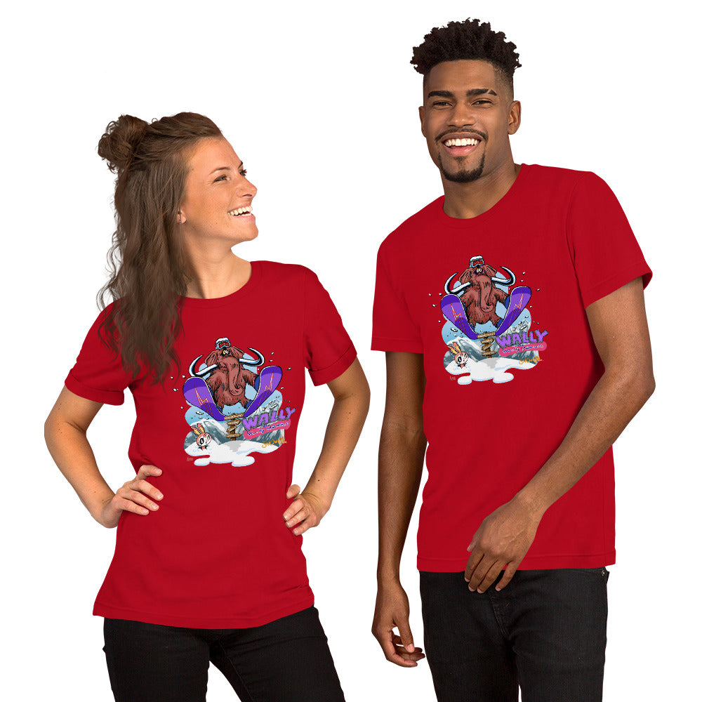 Wally the Woolly Mammoth snowboard shirt - Sno Cal