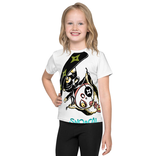 SnoBunny all-over print kids shirt - Sno Cal