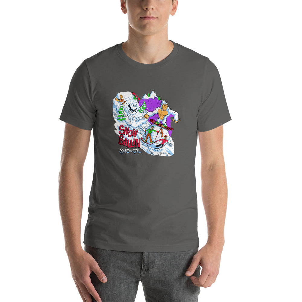 Snorilla Snow Ballin' snowboard shirt - Sno Cal