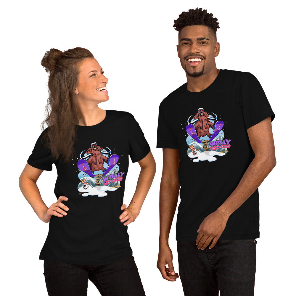 Wally the Woolly Mammoth snowboard shirt - Sno Cal