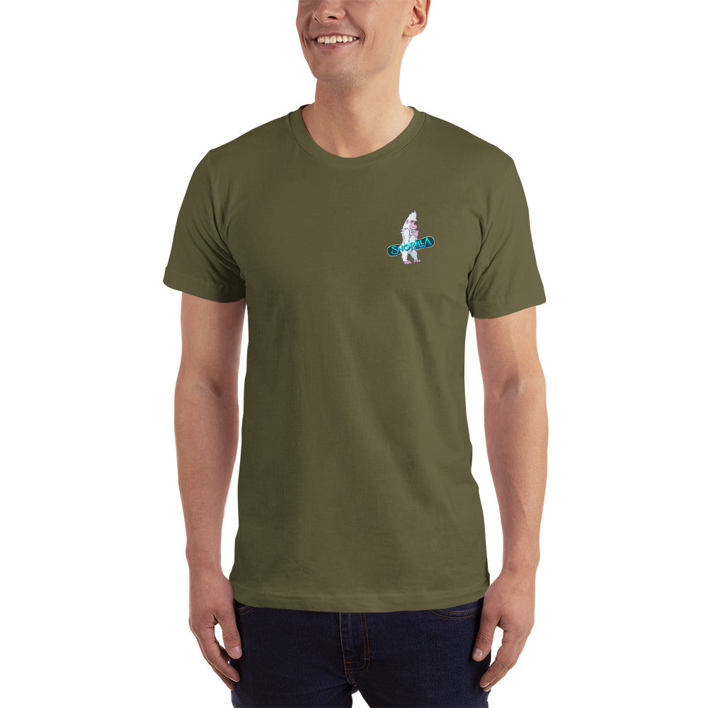 Sno Cal™ Snorilla air grab snowboard t-shirt - Sno Cal