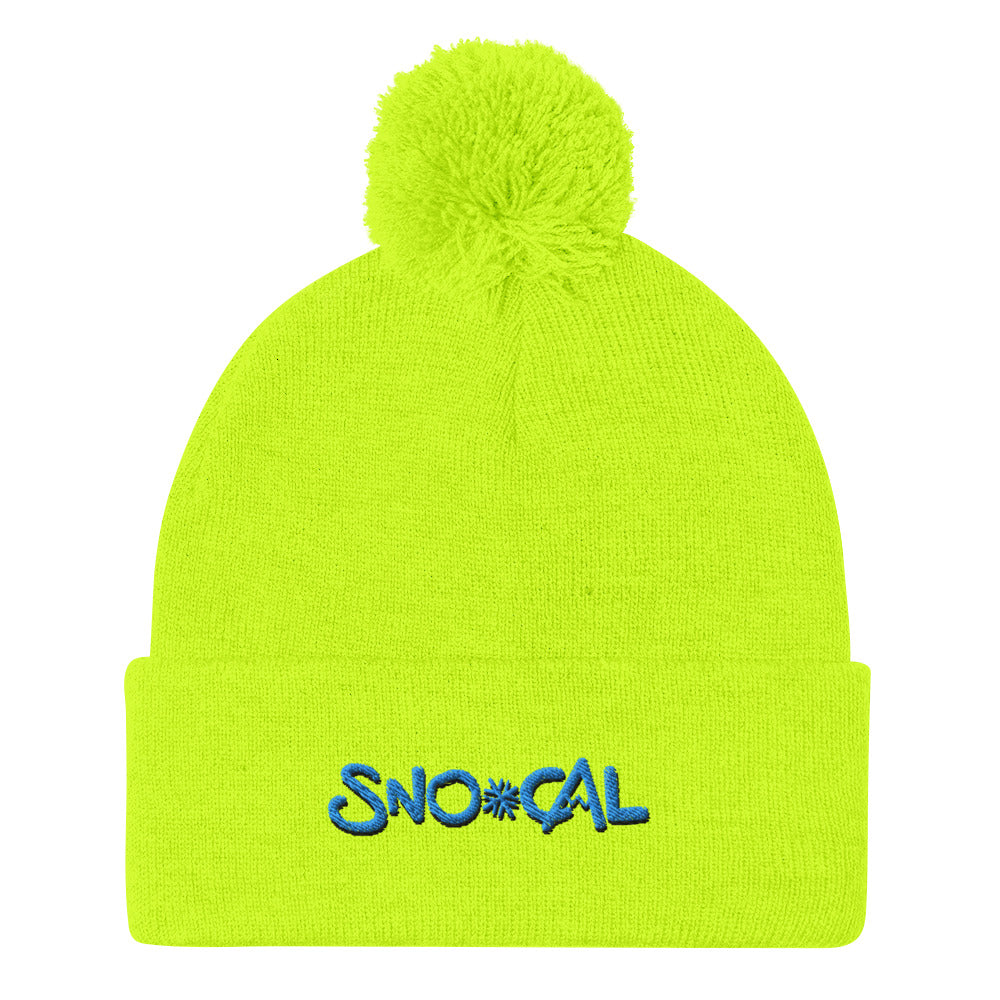 Sno Cal Pom-Pom Beanie - Sno Cal