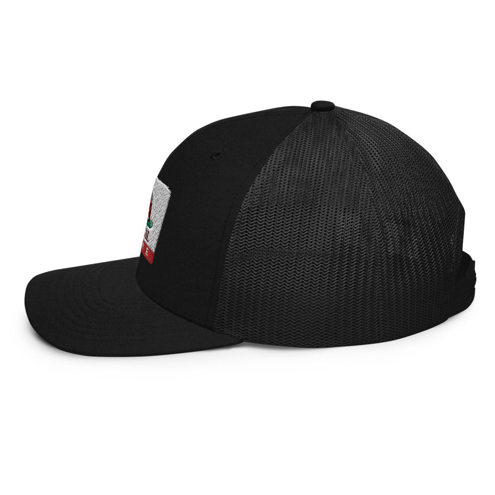 California Flag Lake Tahoe Trucker Cap - Sno Cal