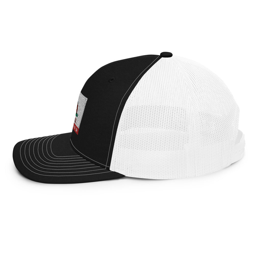 Kirkwood CA Flag Trucker Cap - Sno Cal