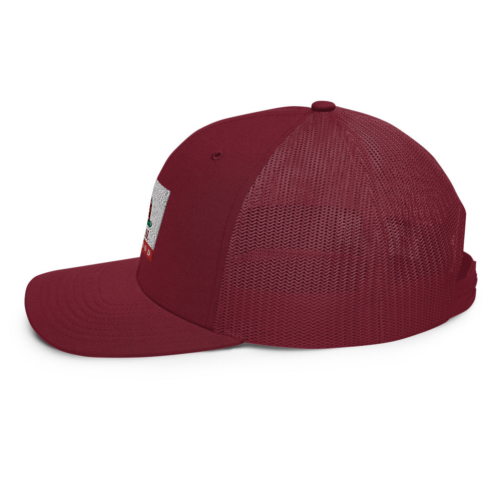 Kirkwood CA Flag Trucker Cap - Sno Cal