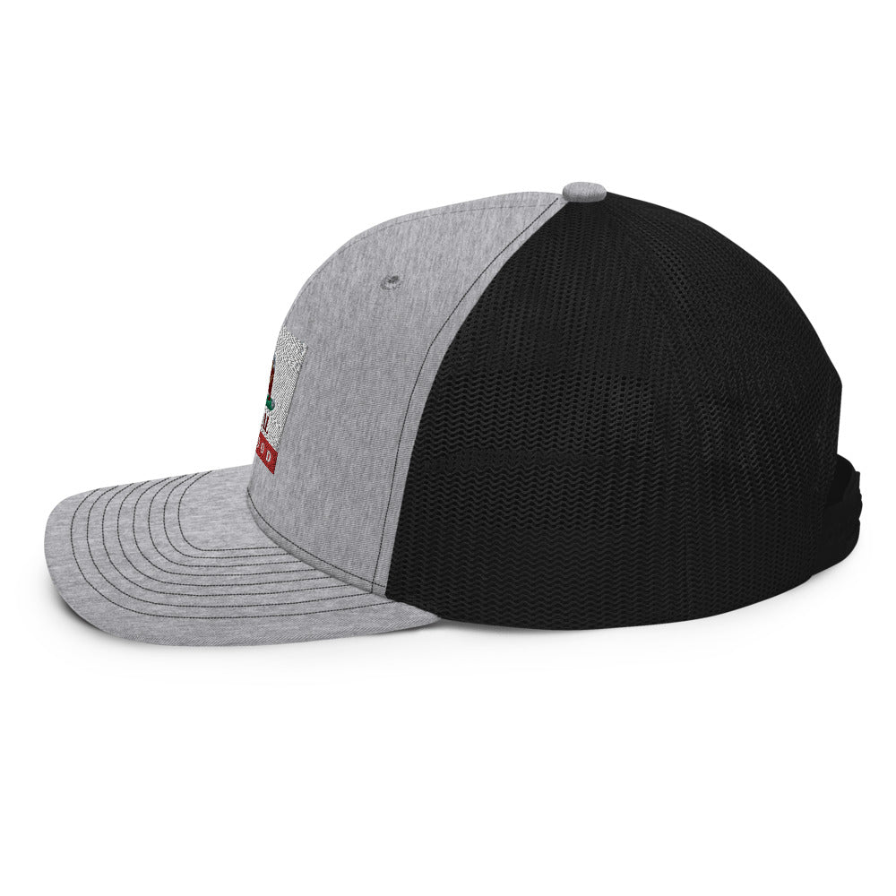 Kirkwood CA Flag Trucker Cap - Sno Cal