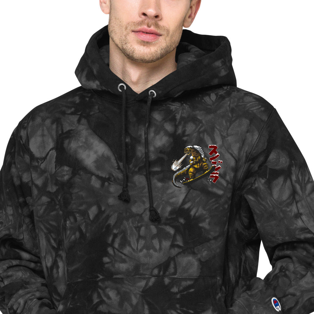 Snowzilla Champion tie-dye hoodie - Sno Cal