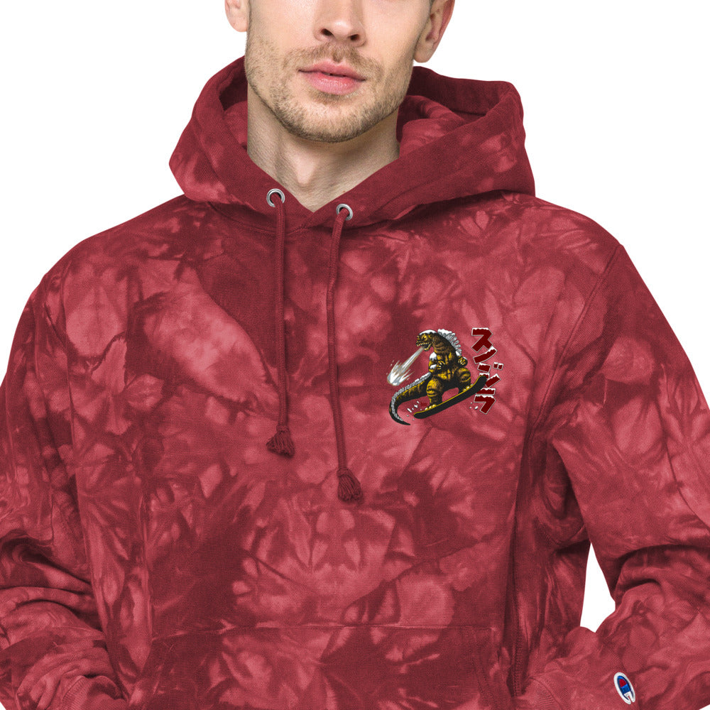 Snowzilla Champion tie-dye hoodie - Sno Cal