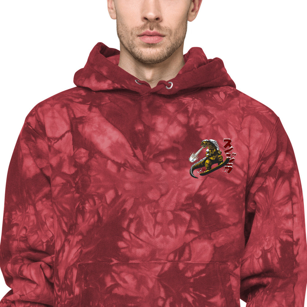 Snowzilla Champion tie-dye hoodie - Sno Cal