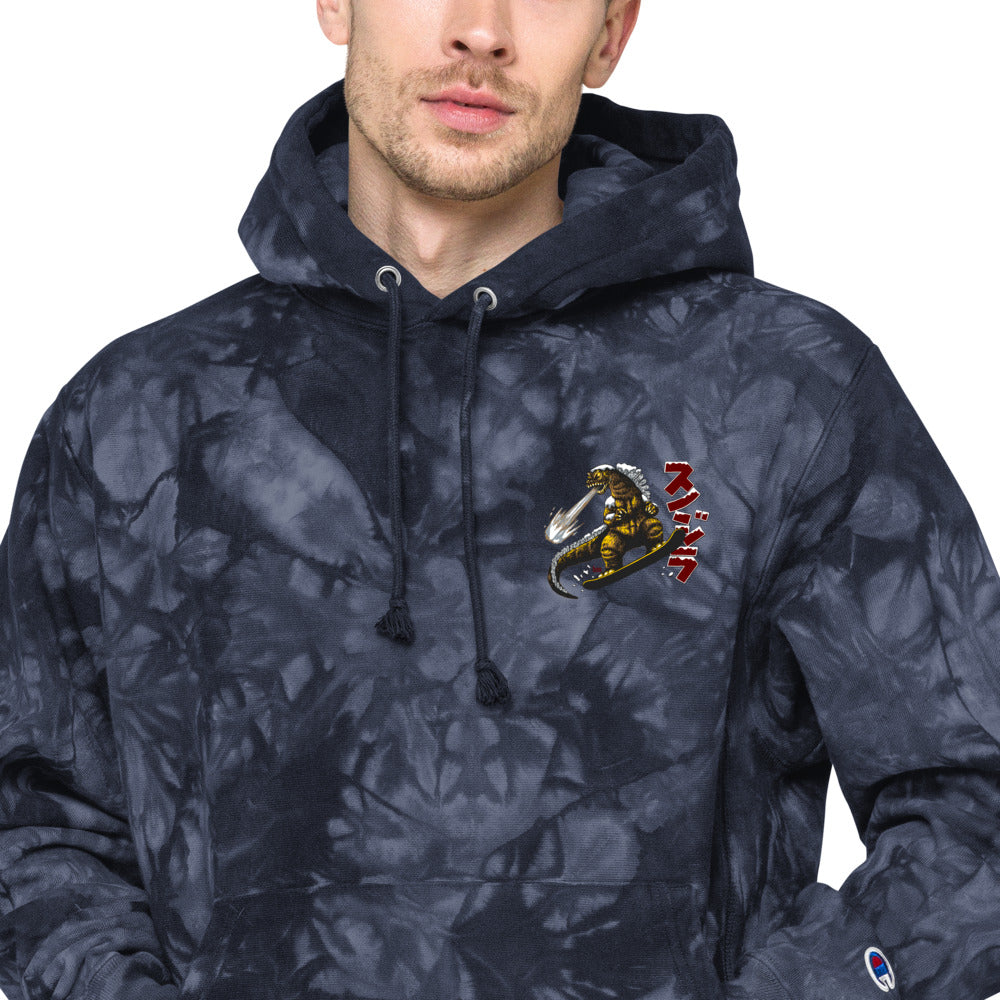 Snowzilla Champion tie-dye hoodie - Sno Cal