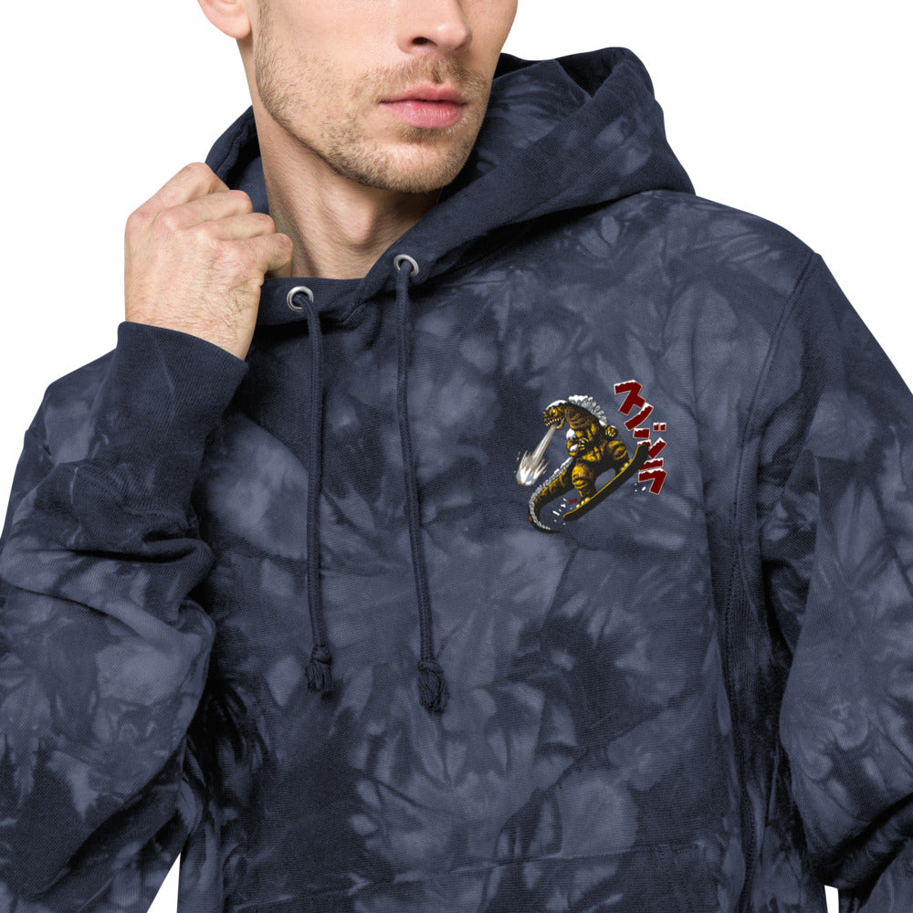 Snowzilla Champion tie-dye hoodie - Sno Cal