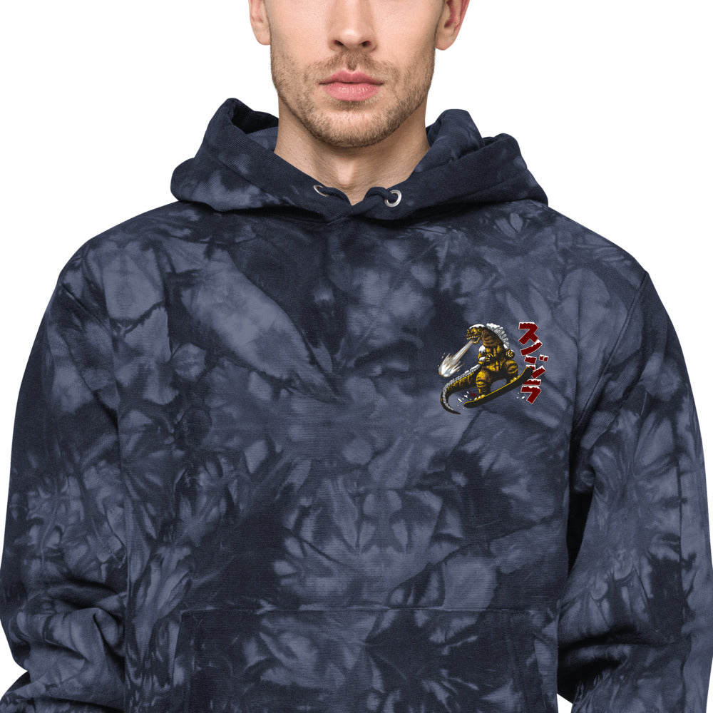 Snowzilla Champion tie-dye hoodie - Sno Cal
