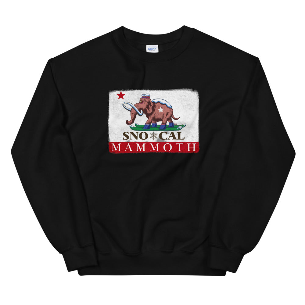 Black Wally the Wooly Mammoth Sweatshirt