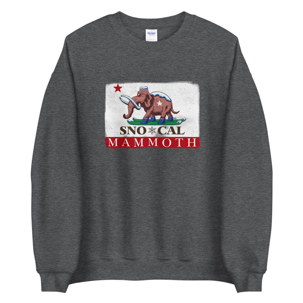 Gray Wally the Wooly Mammoth Sweatshirt