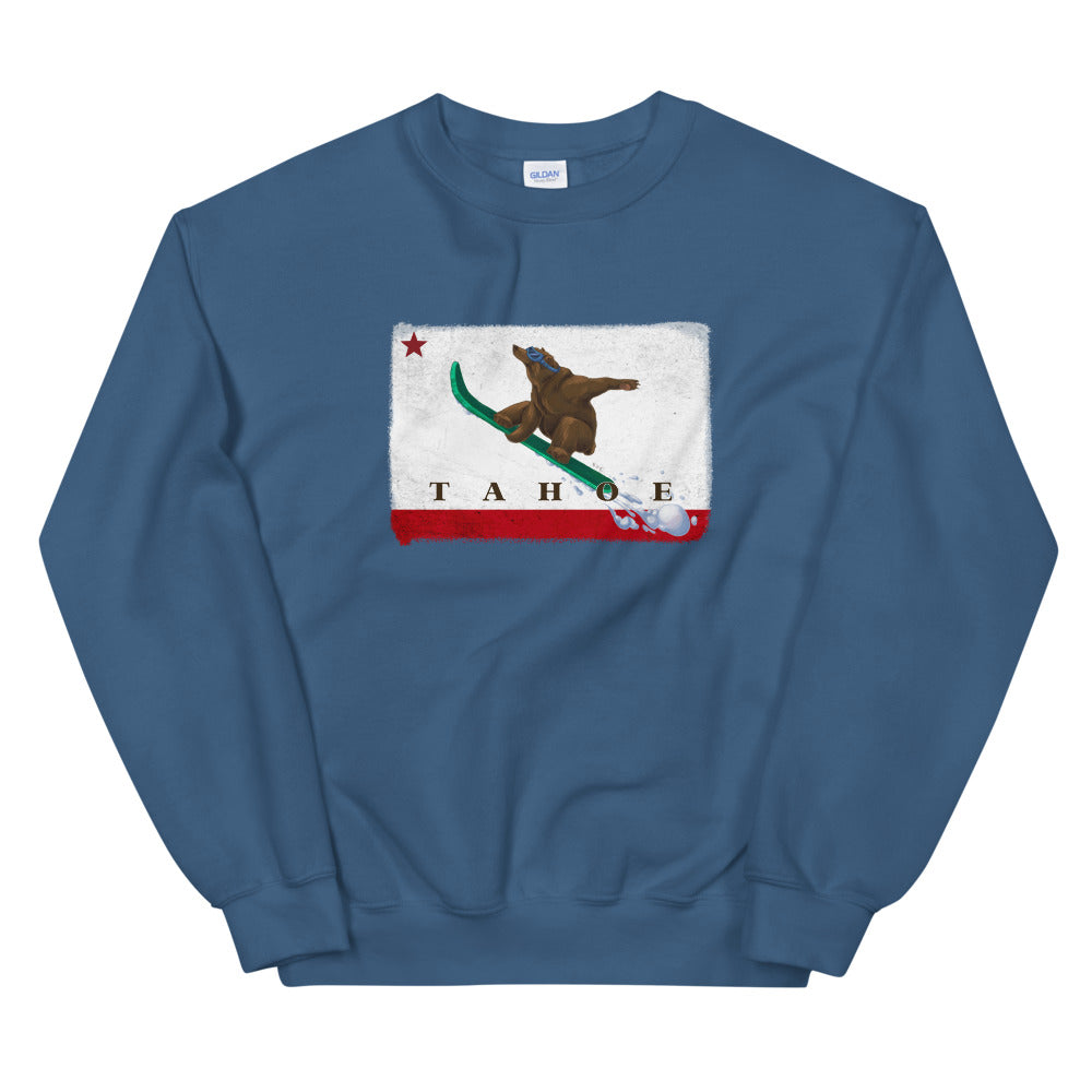 Snowboarding Grizzly Tahoe Sweatshirt - Sno Cal